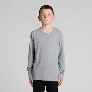 Youth Staple Long Sleeve Tee - 3008 + Branding