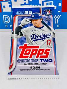Single Packs: Topps MLB 2025 Series Two Hobby Pack