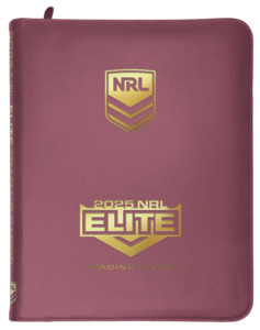 NRL 2025 Elite Album With Numbered Card