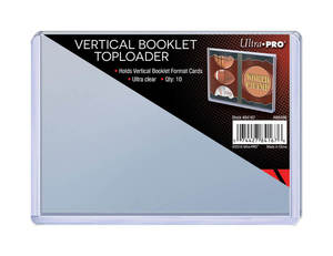 Ultra Pro Vertical Booklet Toploader