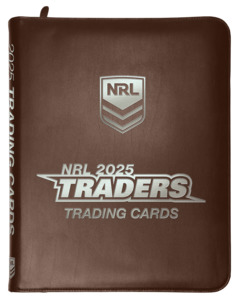 NRL 2025 Titanium Hobby Album - With Numbered card