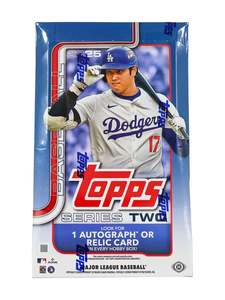 Mlb: Topps MLB 2025 Series Two Hobby Box