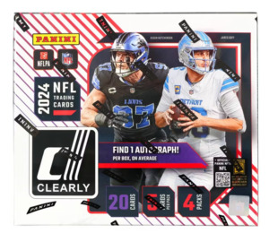 Panini NFL 2024 Donruss Clearly Hobby Box