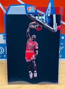 Locker Room Merchandise: A3 Custom Print (In A3 Toploader) "MJ Dunk"
