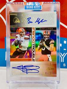 Nfl 3: Panini Score 2024 Double Trouble Dual Autograph #/100