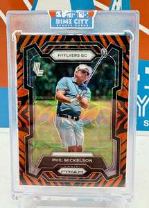 Other 2: Panini Prizm 2024 LIV Golf Tiger Stripe Prizm SP