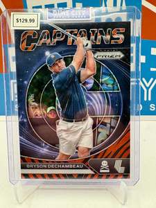 Other 2: Panini Prizm 2024 LIV Golf Captains Tiger Stripe Insert SP