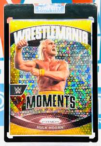 Panini Prizm WWE 2024 Wrestle Mania Moments Gold Undercard Prizm /10