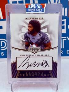 Nrl: NRL Elite 2020 League Sensations White Autograph #/80