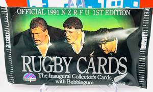 Nrl Rugby Packs: Regina NZ Rugby 1991 1st Edition Pack (*With Chewing Gum)