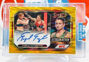 Panini Select UFC 2023 Octagon Action Signatures Gold #/10