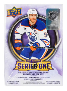 Boxes: Upper Deck NHL 2025-26 Series 1 Hockey Blaster Box