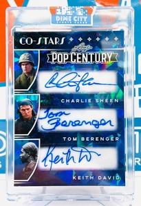 Other 2: Co-Star 6 Autos 1/1 Platoon Movie 2025 Leaf Pop Century #CS6-3