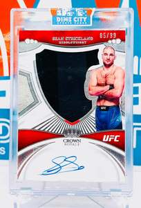 Ufc Singles: 2023 Crown Royale Silhouettes Patch Auto /99