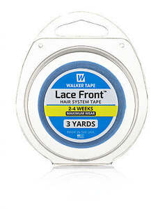 Walker Tape Lace Front Tape – 3/4" x 3 Yard Roll