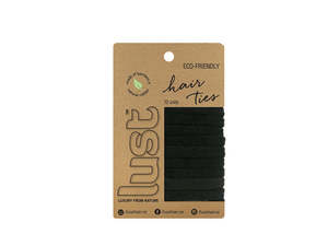 Accessories Tools: Lust Bamboo & Natural Rubber Hair Ties – 5 Pack