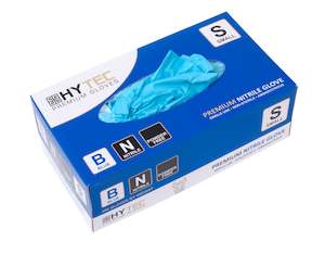 Blue Nitrile Powder Free Disposable Gloves (PACKET)