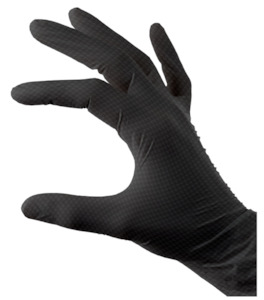 Nitrile Black Diamond Gloves 9.0g XL (1000 gloves)