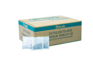 Food Service: Dilmah Premium Regular Tagless Tea Bags Carton 500