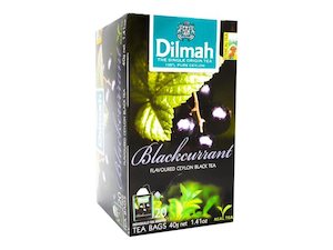 Food Service: Dilmah Blackcurrant Enveloped Tea Bags Pack 20