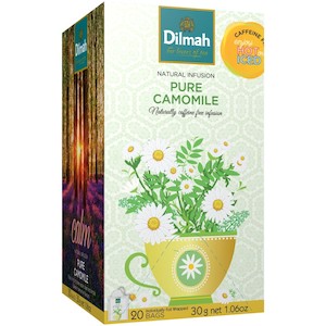 Dilmah Pure Camomile Flowers Enveloped Tea Bags Pack 20