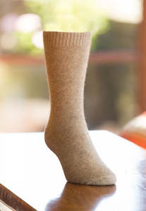Possum Merino Blend Socks Black