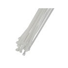 Cable Tie Plastic 200x4.8mm Natural Pack 100