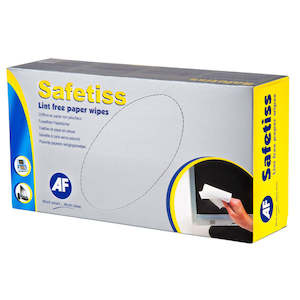 Hot Sellers Auto: AF Safetiss Paper Wipes Lint Free Box 200