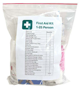 First Aid: DTS 1-25 Person First Aid Kit Refill