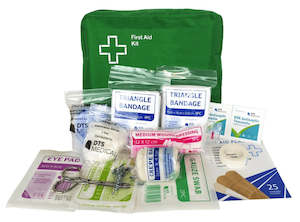 DTS First Aid Kit Lone Worker Ecconomy Soft Fold Out Pack