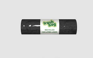 Hygiene: Trashbag PCR5127 120L 900 x 1350mm Post Consumer Bin Liner Roll Of 50