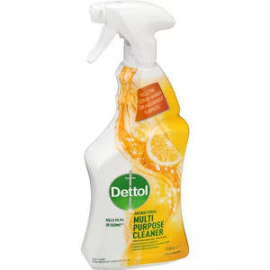 Cleaning: Dettol Healthy Clean Antibacterial Multi-Purpose Cleaner Trigger Citrus Lemon 750ml