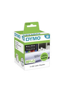 Dymo LabelWriter Address Labels Large 36mmx89mm White Box 260