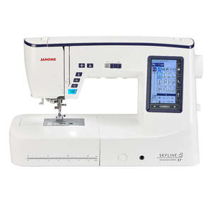 Quilting Machines: Janome Skyline S7 Advanced Sewing Machine - ANNIVERSARY EDITION