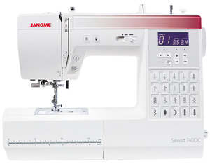 Quilting Machines: Janome Electronic Sewing Machine Sewist 740DC