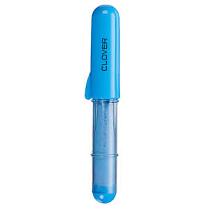 Quilting Accessories: Clover Chaco Chalk Wheel Pen Liner - Blue