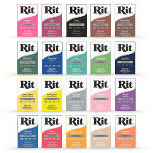 Quilting Accessories: Rit Fabric Powder Concentrate Dye 32g All Purpose