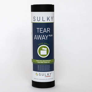 Sulky Tear Away Plus - 25cmx10m Rolls Embroidery Stabilizer