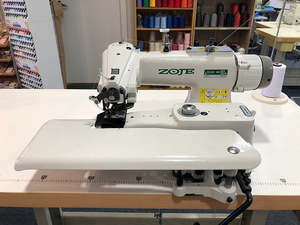 Zoje Machines: Zoje Direct Drive Industrial Blind Hemmer