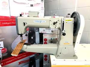 Walking Foot Sewing Machines: Extra Heavy Duty Long Arm Cylinder Walking Foot Machine