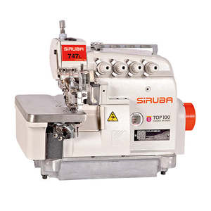 Industrial Overlocker Sewing Machines: Siruba 4 Thread Overlocker 747