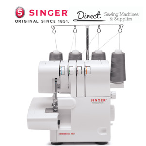 Domestic Overlocker Sewing Machines: Singer Overlocker Finishing Touch Sewing Machine