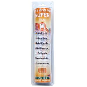 Embroidery Machines 1: Madeira Super Film, Iron on, Cut Away