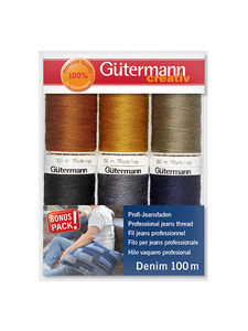 Gifts: Gutermann Denim & Jeans Thread Sewing Set