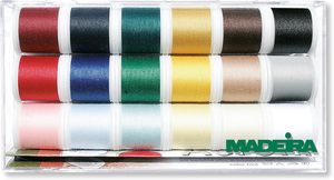 Gifts: Madeira Aerofil Sewing Thread Set - 18 Colours