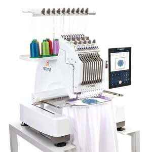 Festival Of Quilts Special: Ricoma Creator Semi-Commercial Embroidery Machine 10S