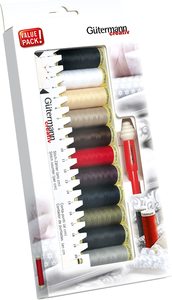 Christmas Ideas: Gutermann Sew All Sewing Thread Pack with Seam Ripper & Gauge