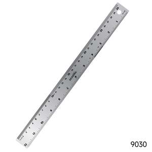 School: 30cm Metal Ruler