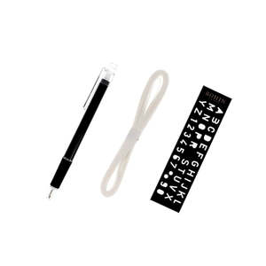 Bohin Iron On Name Label Kit - Pen, Label & Stencil