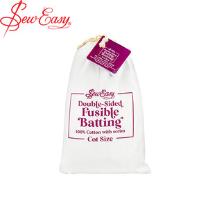 Fabrics: 100% Cotton Fusible Batting - Pre Cut